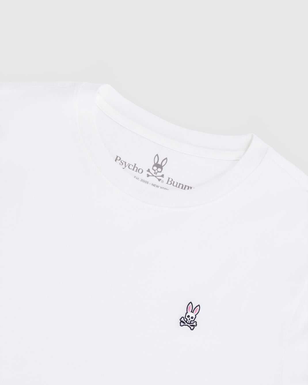 Tees Psycho Bunny Classic Crew Neck Tee Blanche Homme | AKY-51212788